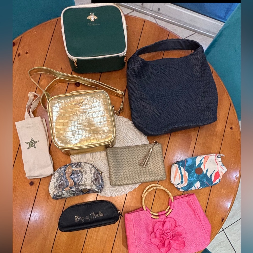 9 Assorted Bags Sold Together for $75 OR $10 each